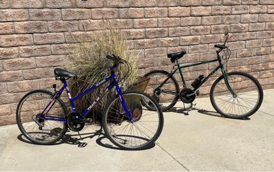 Bicycles Mens 15 speed  & Womens 10 speed