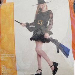 Child Witch Costume (+free witch hat)