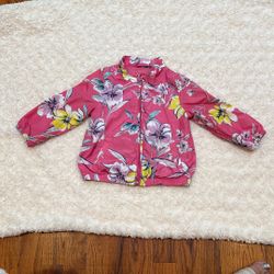 $1 Gap baby 18-24 Thin Floral Jacket 
