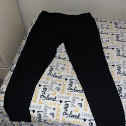 Black sweatpants