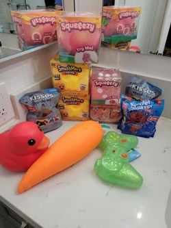 Squeezy Squishy toys