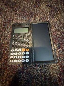 Calculator with digital notepad