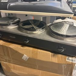 Crockpot Warmer Serving Station $40