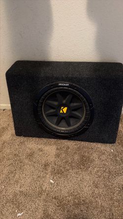Kicker speaker need gone asap