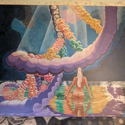 Original Art: "The Gene Pool" by Ascension T. Nelson - Unique Prismacolor Drawing