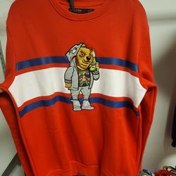 Red HOODY BY HUDSON NYC