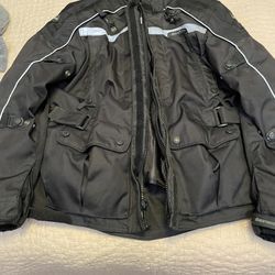 Women’s XL Tourmaster Insulated And Reinforced Motorcycle Jacket