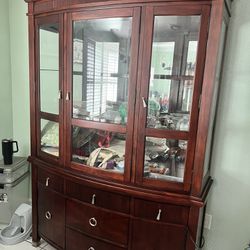 Dining Room Glass Cabinet
