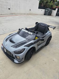 Mercedes AMG GT3 EVO 12V Kids Ride-On Car with R/C