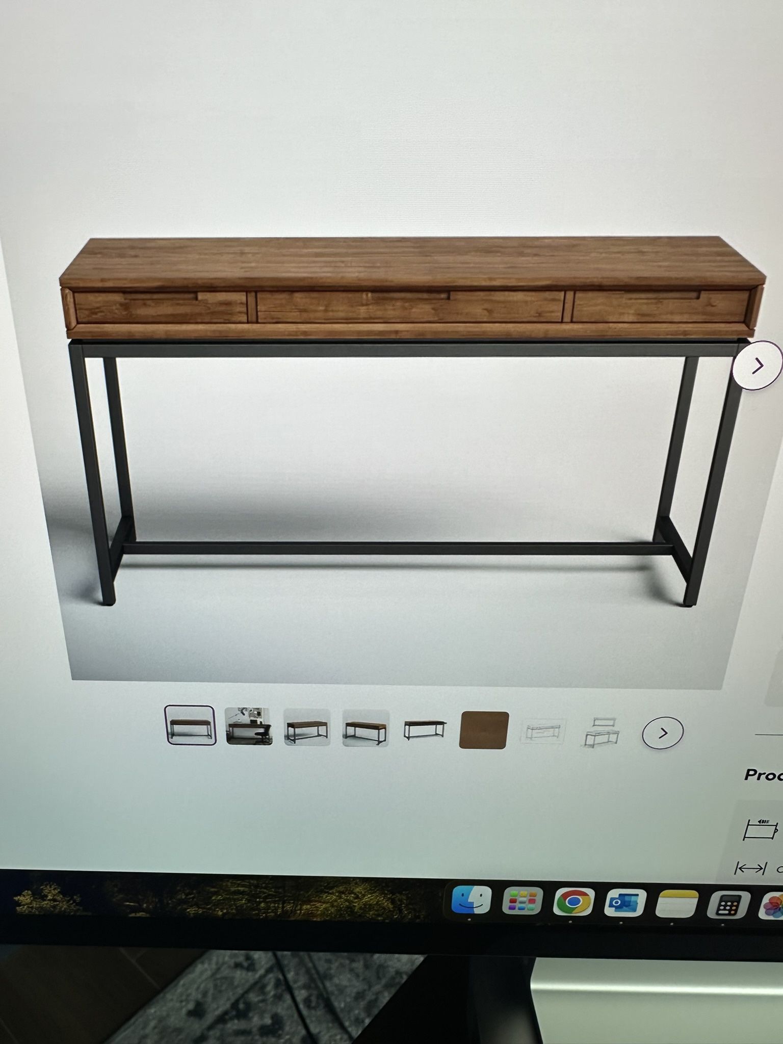 Brown Desk
