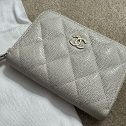 CHANEL CLASSIC Zip Closer Card Wallet
