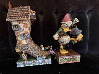 Two Jim Shore, Disney Tradition Figurines, Perfect Condition