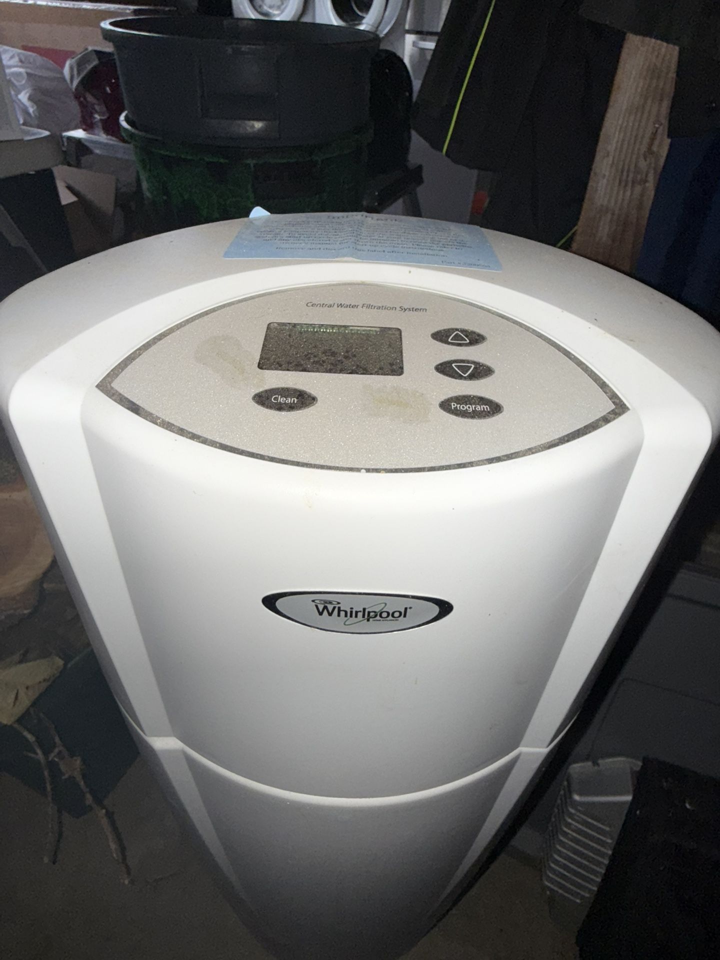 Whirlpool Water Filtration System