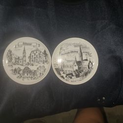 Miniature Souvenir Plates From Germany