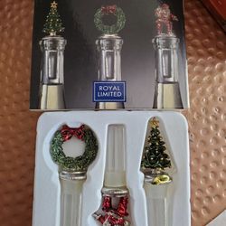 Toyal Limited Holiday Bottle Toppers