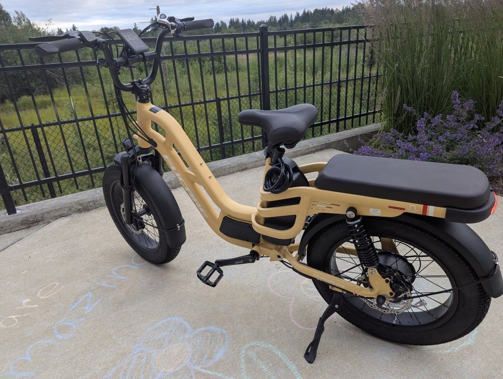 E-bike 20-30 MPH 48V 20Ah 80 Miles Fucare Libra Full Suspension 1200W Electric Bike