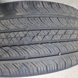 Continental Has A Nail In It Needs To Be Patched One Tire 245 40 19.      65% Tread