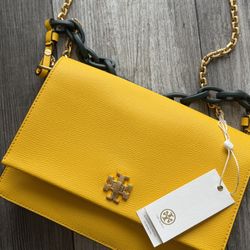 Tory Burch Kira Leather Shoulder Bag