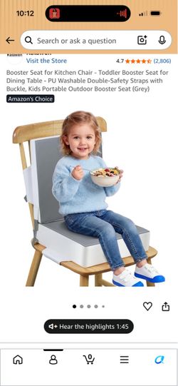 Booster Seat for Toddlers