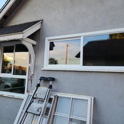 White Vinyl Window