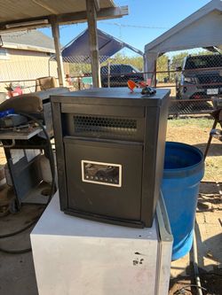 Black heater for room or living room