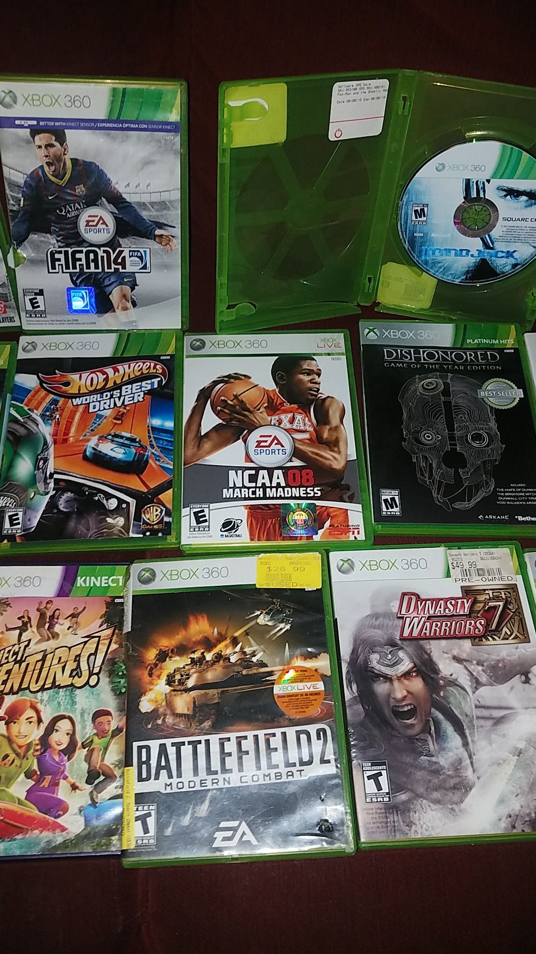 20 xbox 360 games 30 for all obo