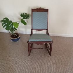 Antique Nursing Rocking Chair