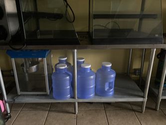 (3) Stainless Steel Tables (OBO)