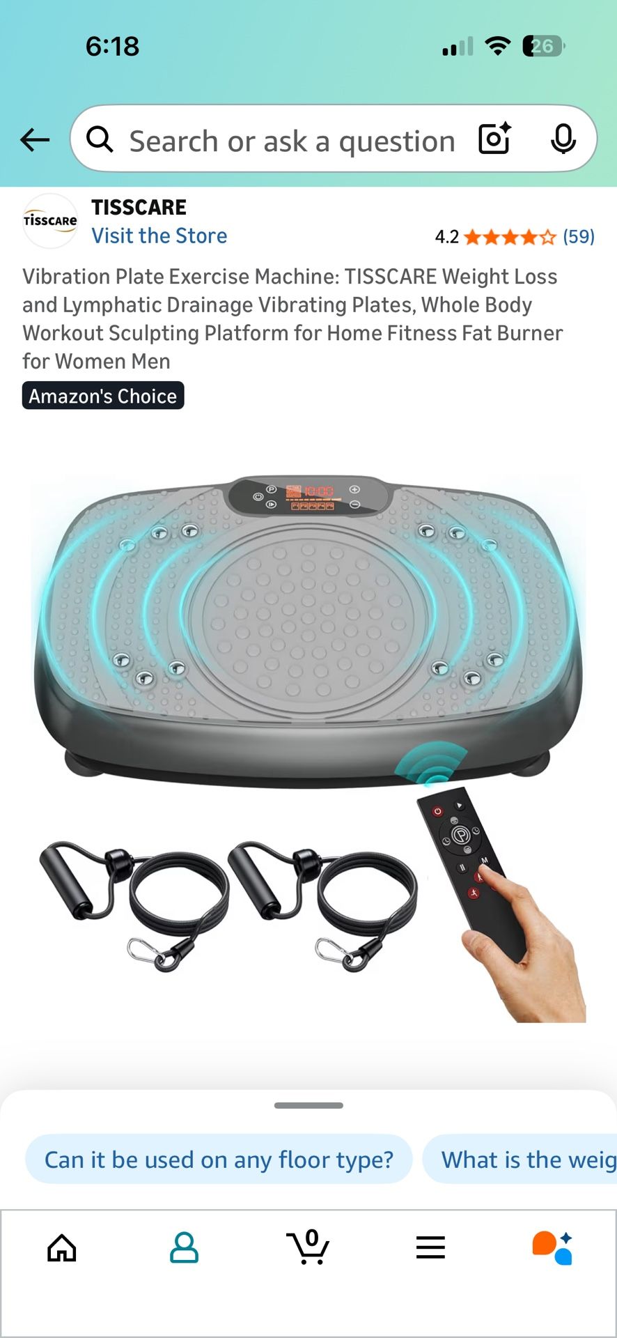 Vibration Plate Exercise Machine