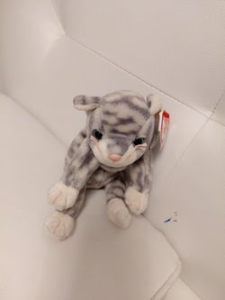 Beanie Baby Silver the Cat