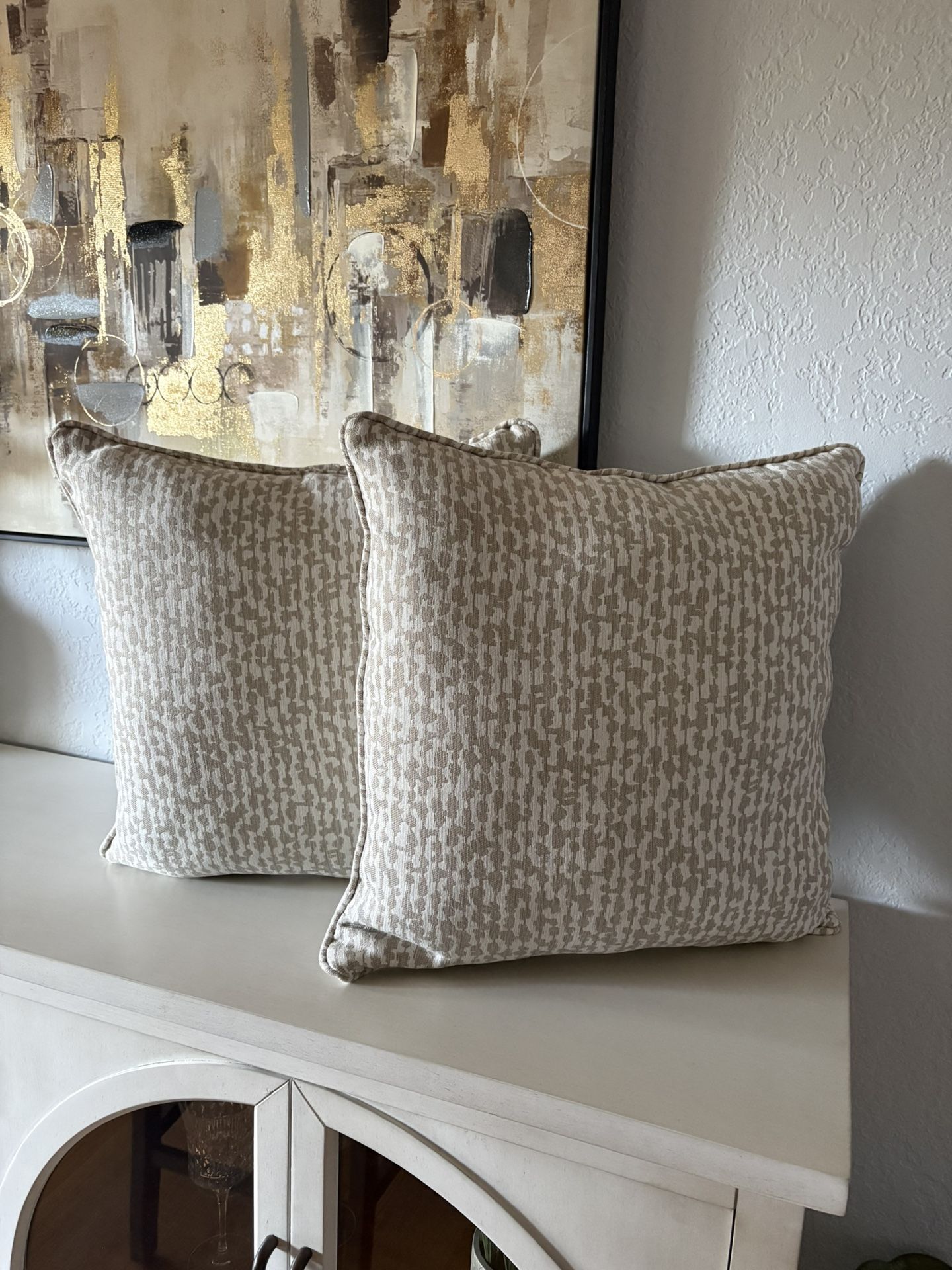 New Decorative Pillow 20x20 Set $15 