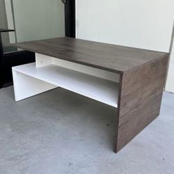 New In Box 35.5 Inch 2 Tones Modern Contemporary Style Design Coffee Table Livingroom Dorm Furniture 