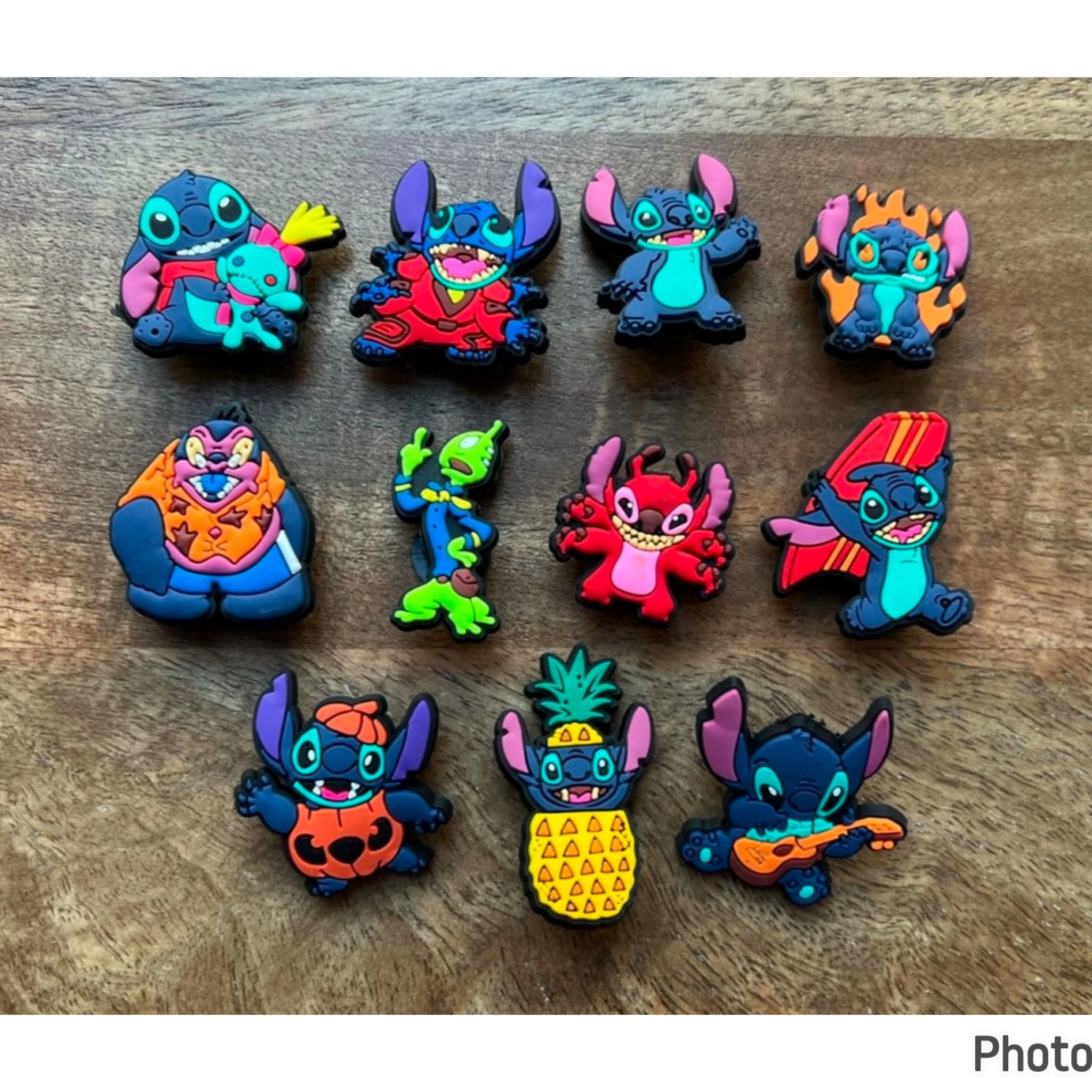 Stitch, Croc Charms Bundle
