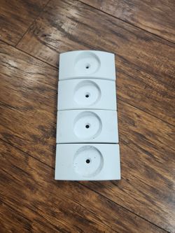 Baby gate wall protectors
