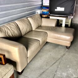 Leather Couch / Donated Already SOLD ALREADY 