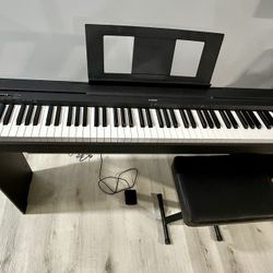 Yamaha P-45LXB Digital Piano With Stand and Bench