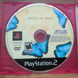 Rule Of Rose PlayStation 2 Disc Only 