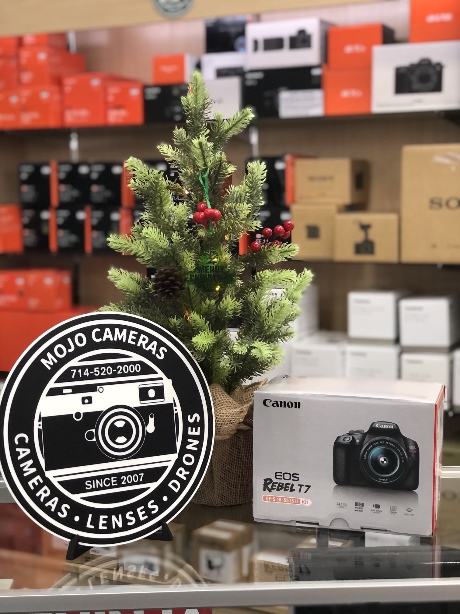 Canon Eos Rebel T7 Dslr Camera Kit 