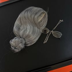 Granny Wig and Glasses