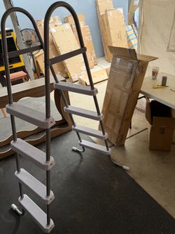 Above ground pool ladder 4 step
