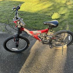 Kids Dual Suspension Mountain Bike