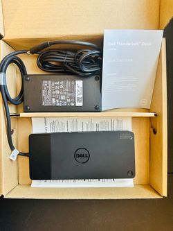 Brand New Dell WD19TBS Dock+180W Charger - Open Box, Never Used