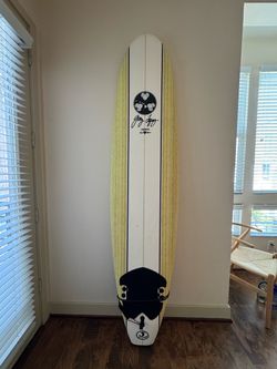 8ft Gerry Lopez Surfboard with Traction Pad and Leash