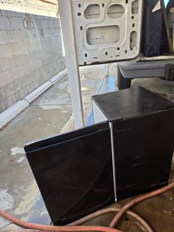 Mini fridge.