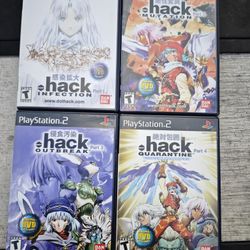Dot Hack 1-4 - US Region - PS2 
