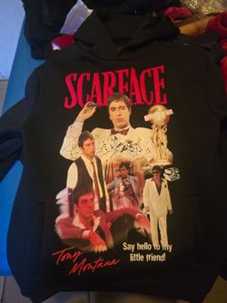 Scarface black hoodie size L