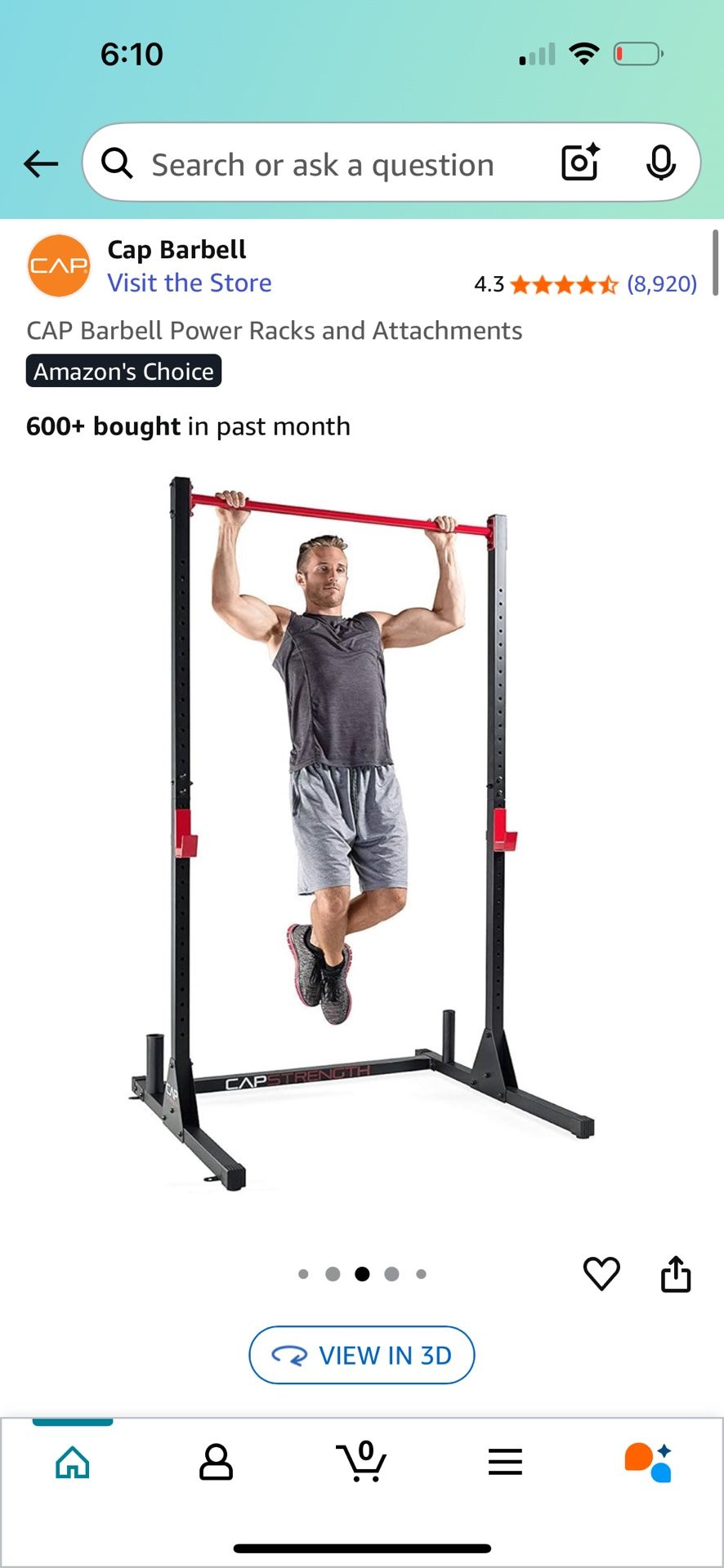 CAP Barbell Power Racks and Attachments 