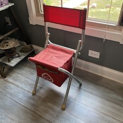 Vintage Pearl Brewery Folding Chair