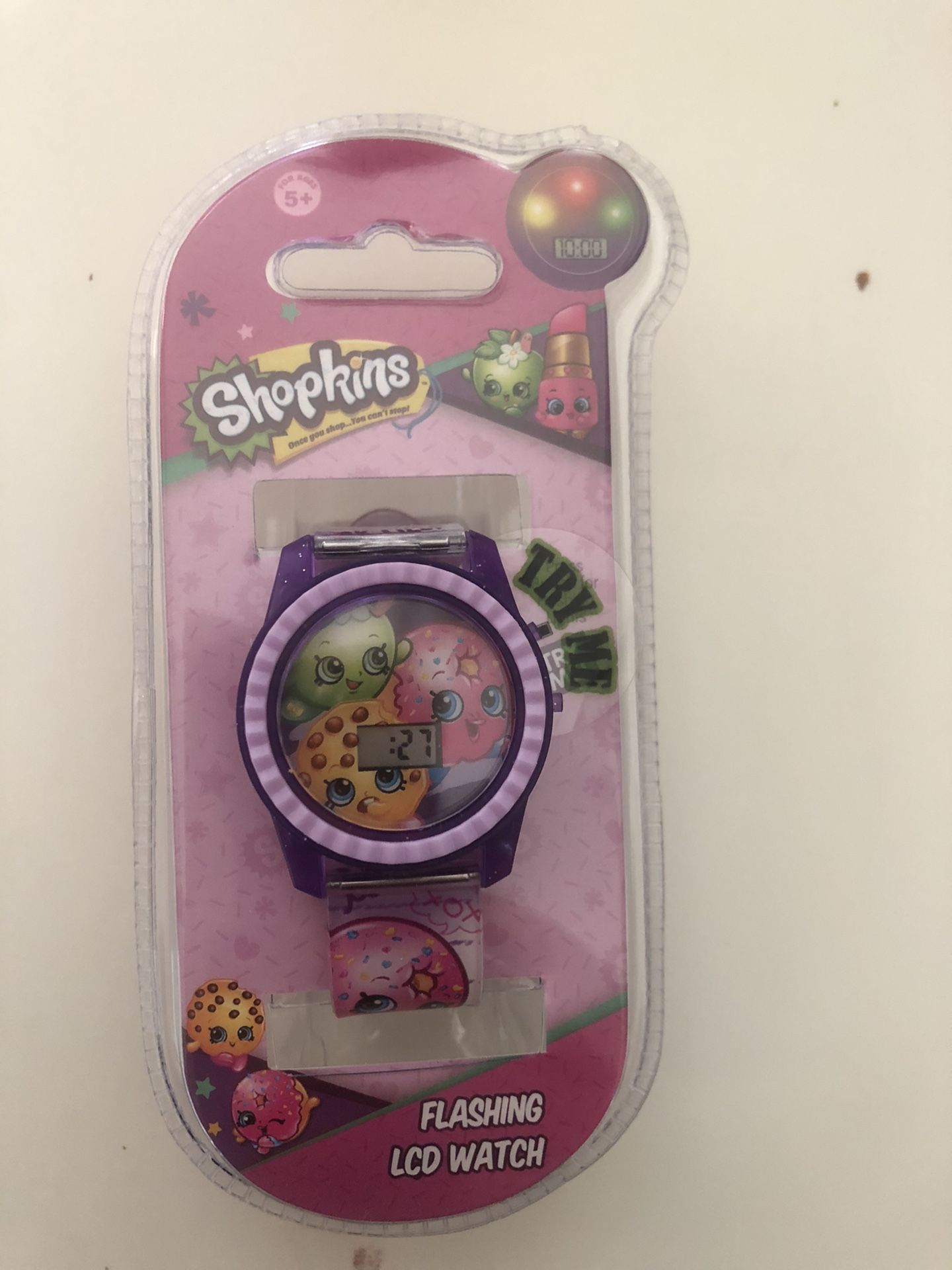 Shopkin Flash LED watch new