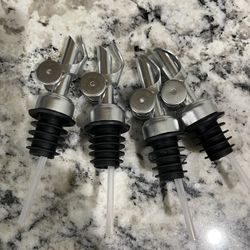 4pc Weighted Olive Oil pourer